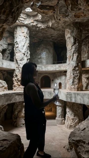 Подземное чудо: исследование масштабных пещер пейзаж архитектура пещеры