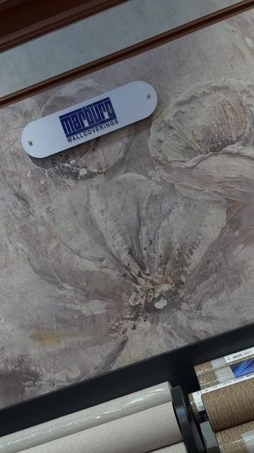 Обои с цветами от немецкого бренда Marburg