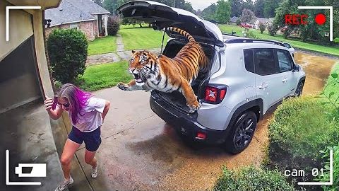 САМЫЕ НЕЛЕПЫЕ МОМЕНТЫ СНЯТЫЕ НА КАМЕРУ НАБЛЮДЕНИЯ