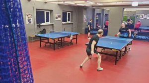 Садовников И. (606) - Звергздин А. (636) 14.04 настольный теннис турнир Лиги TTSPORT Санкт-Петербург