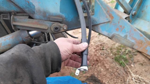замена силовых проводов аккумулятора на тракторе мтз 80