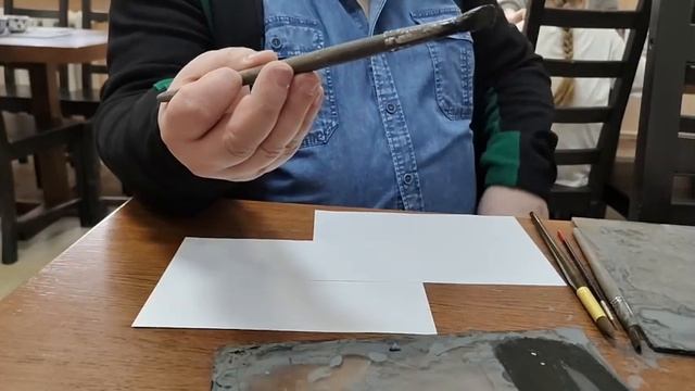 ПЕРВЫЙ РИСУНОК НА МАСТЕР КЛАСС ГЖЕЛЬ