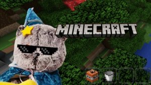 Басик играет в Minecraft