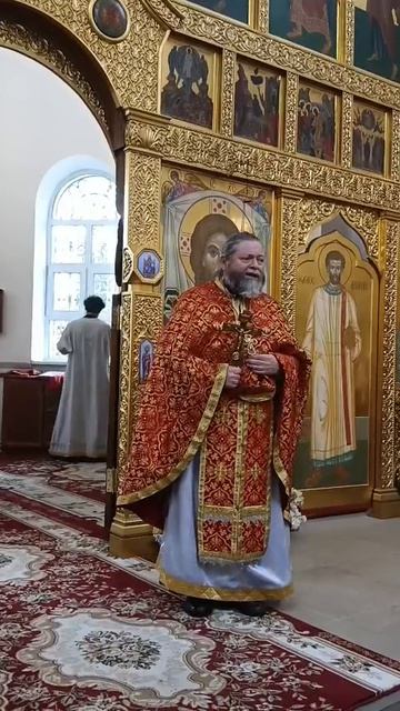 17.04.2026. Проповедь прот. Игоря Гагарина в пятницу Светлой Седмицы. Иконы 