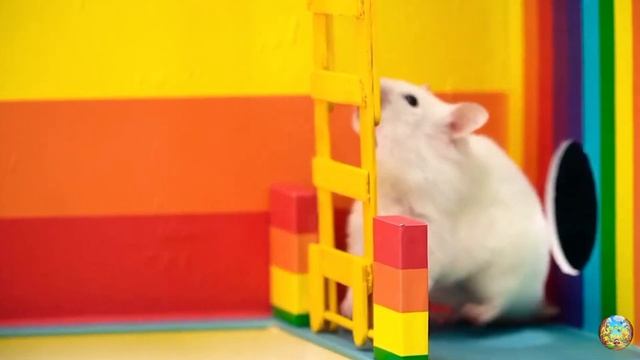 Хомячок сталкивается со свирепой акулой, убегая из лабиринта! часть 8