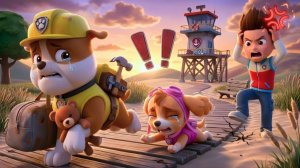 Рубби, не убегай из дома! Пожалуйста, не бросай нас