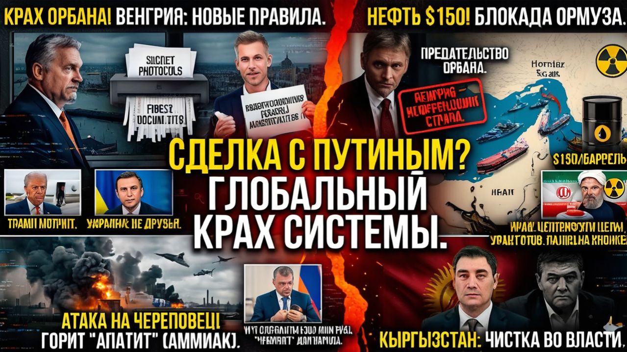 СДЕЛКА С ПУТИНЫМ ОТМЕНЕНА КОНСТИТУЦИЮ МЕНЯЮТ ЗА НОЧЬ! США ПЕРЕКРЫЛИ НЕФТЬ ЧТО БУДЕТ