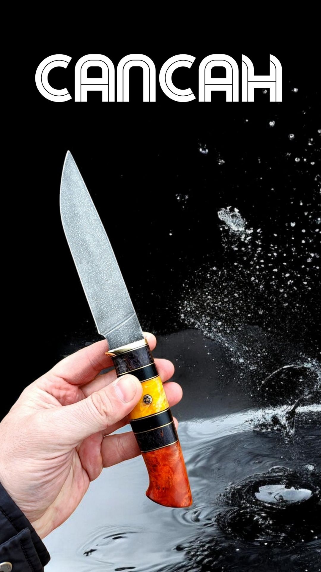 Нож САПСАН для охотника из Сахалина 🦅