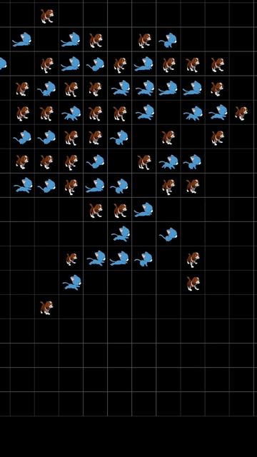 собаки против кошек (крестики-нолики)