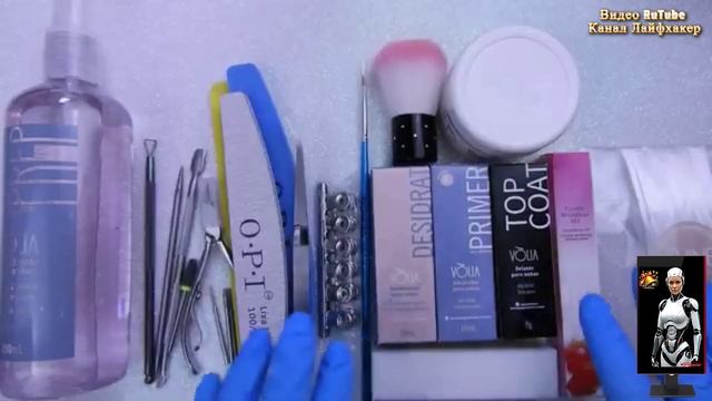 Урок 1: Курс по наращиванию ногтей стекловолокном - Список материалов 💖