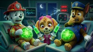 Что случилось? Погоня за русалкой и Маршалл в беде! Что Скай делает в фильме "Щенячий патруль"