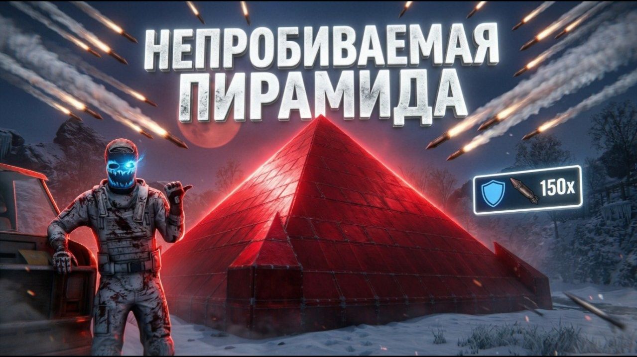 Непробиваемая пирамида! В соло на Классике дал бой Скваду киберспортсменов в Раст⧸Rust - Джексон