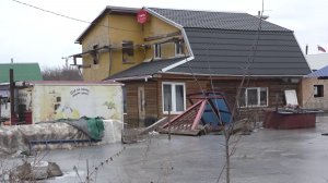 ЗАТОПЛЕННОЕ СНТ ПОКРЫЛОСЬ ЛЬДОМ