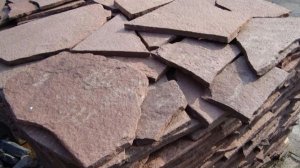 Дикий камень плитняк Лемезит