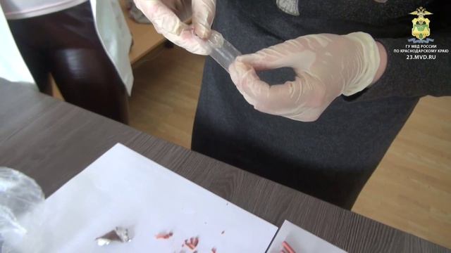 Задержание "закладчицы"