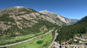 Полет в вингсьюте. Тэшхорн, 4491 м, Швейцария.