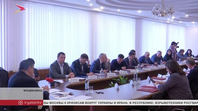 В администрации Владикавказа  прошла 25-ая сессия собрания представителей