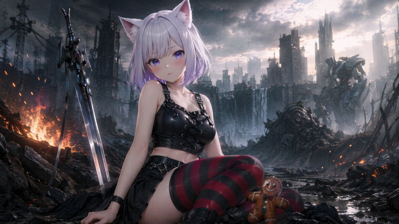 Stellar Blade часть 2 с AI Vtuber.