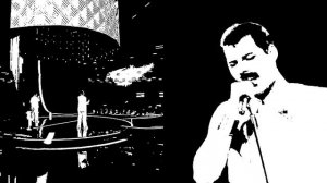 136 Дуэт "Диана Анкудинова и "Queen" - "Шоу должно продолжаться" (ч/б эскиз)