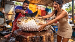 Уникальная и потрясающая разделка рыбы. Коллекция мастерских приемов. Жизнь на Шри-Ланке