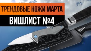 Самые ЖЕЛАННЫЕ и ИНТЕРЕСНЫЕ НОЖИ марта 2026! Вишлист №4