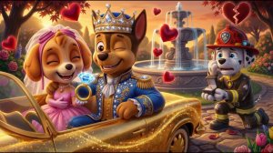 Чейз из «Щенячьего патруля» женится на Скай! «Маршалл, не плачь»