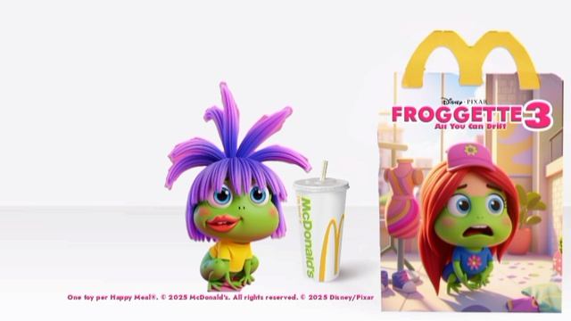 Froggette 3: All You Can Drift - McDonald's Happy Meal Advertising Splash Screen (2025)