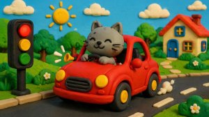 🚗 Учим цвета с машинками | Весёлая песенка для детей