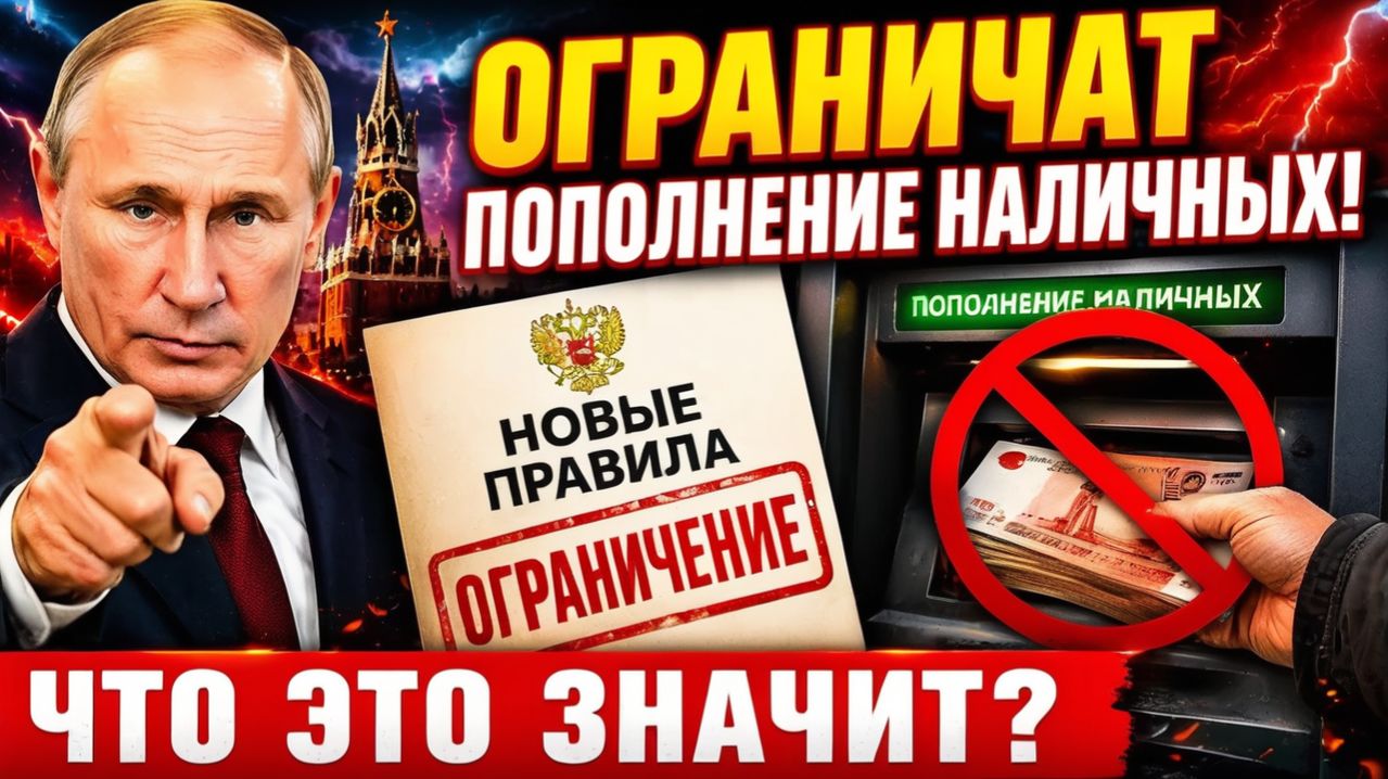 🚨В России хотят ограничить наличные — люди не верят своим глазам