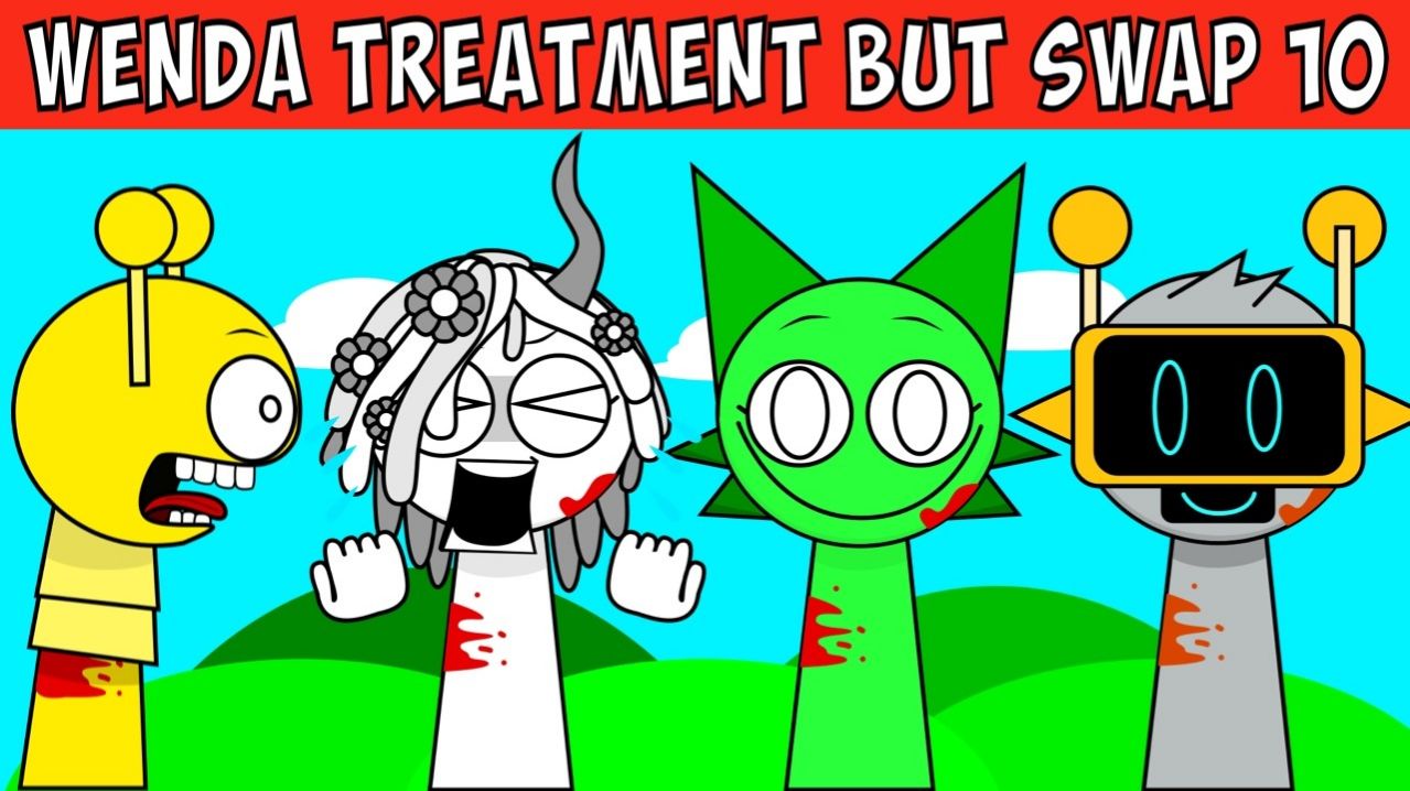 INCREDIBOX SPRUNKI: ЛЕЧЕНИЕ ВЕНДЫ 💊 НО SWAPPED 10! 🔀🌀