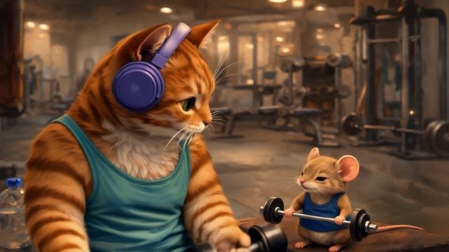 Фитнес для кошек | Музыка для тренировки