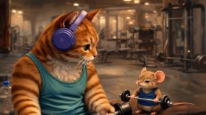 Фитнес для кошек | Музыка для тренировки