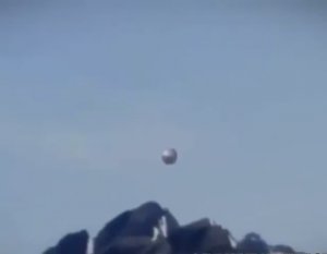 Шарообразное НЛО в Горах Кавказа