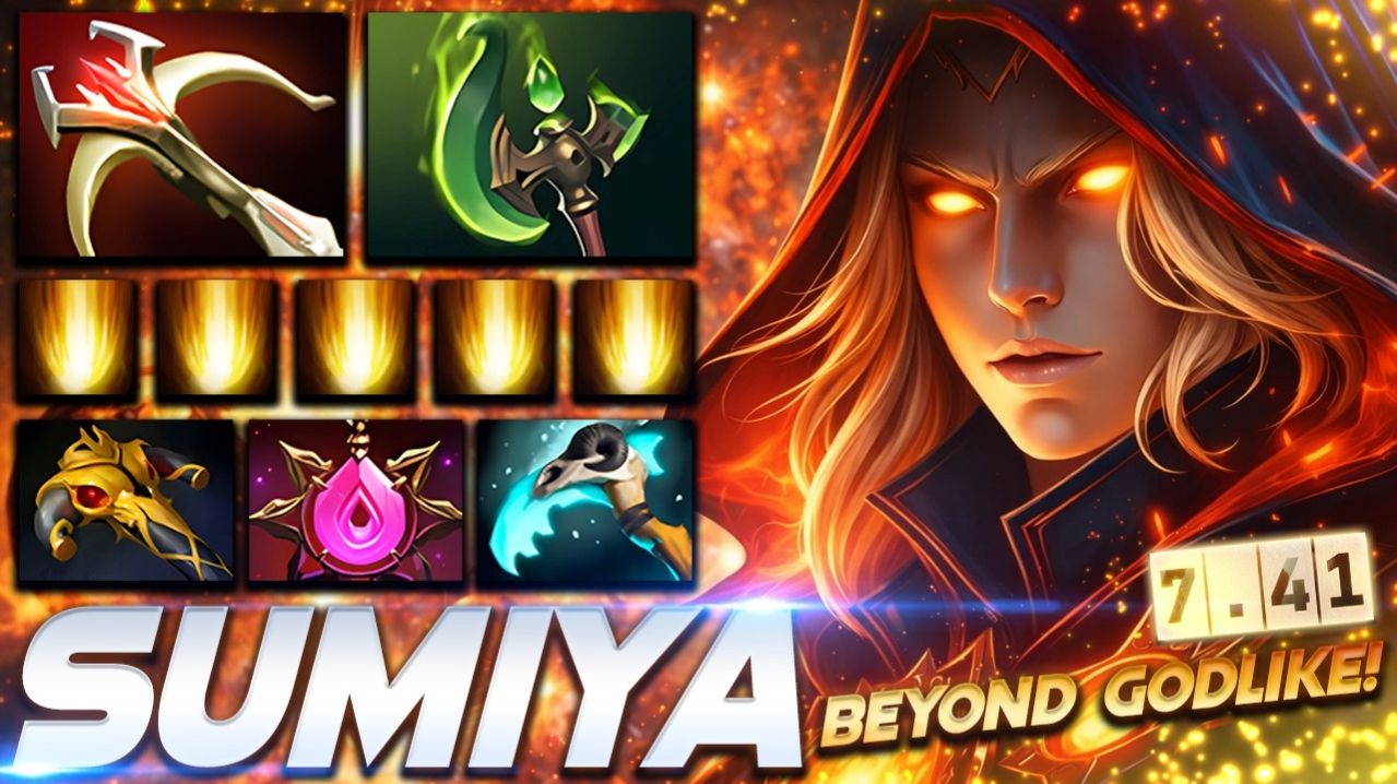 Sumiya Invoker BEYOND GODLIKE! — профессиональный геймплей в Dota 2 [Смотри и учись]