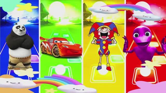 МУЛЬТИКИ ДЛЯ ДЕТЕЙ 🐼 Кунг-фу Панда против Молнии Маквин  🚗  КРУТАЯ БИТВА