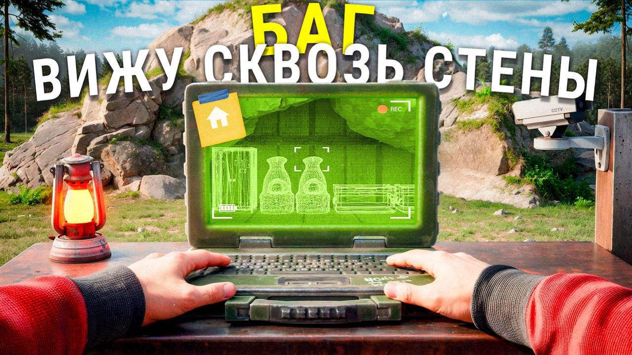 1440р60 БАГ! ВЗЛОМАЛ АДМИНСКУЮ ПАНЕЛЬ И ВИЖУ СКВОЗЬ СТЕНЫ в Rust Раст