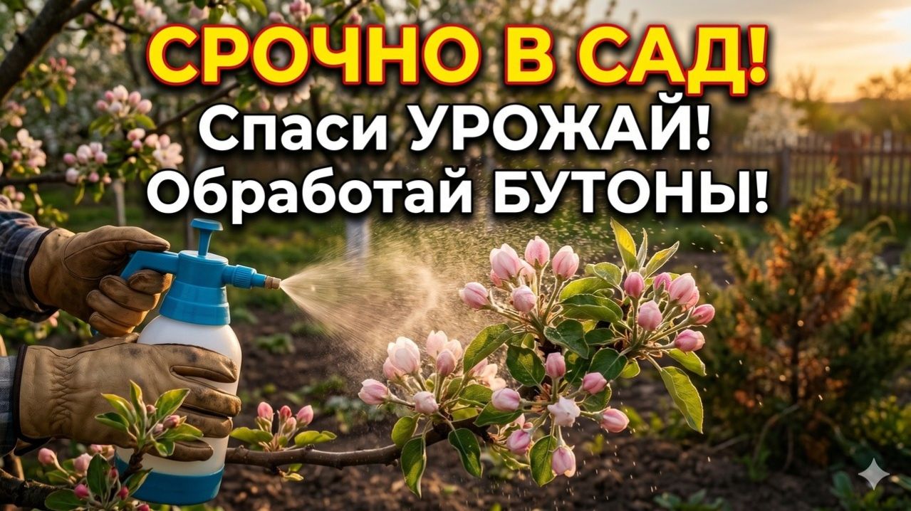 Срочно в сад три мощные схемы обработки по розовому бутону, которые спасут ваш будущий урожай