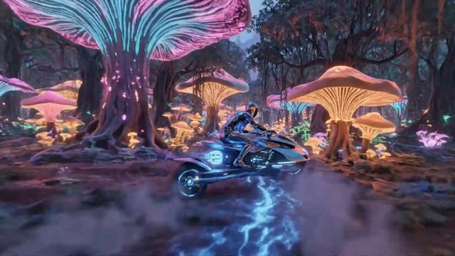 Psychedelic Trance 2026 Astrix - Deep Jungle Walk vol.2 (Magic Mushrooms Hallucinations AI Visual)