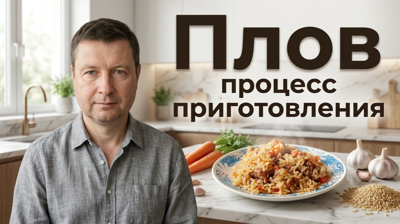 Полный процесс приготовления ПЛОВА