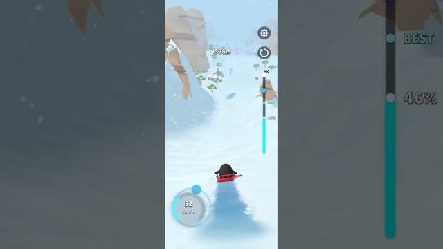 Sled Surfers. Пингвин на ледянке