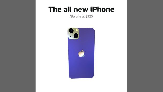 Создал свой айфон iPhone