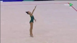 Выступление Асель Араповой на кубоке мира 2026 с мячом