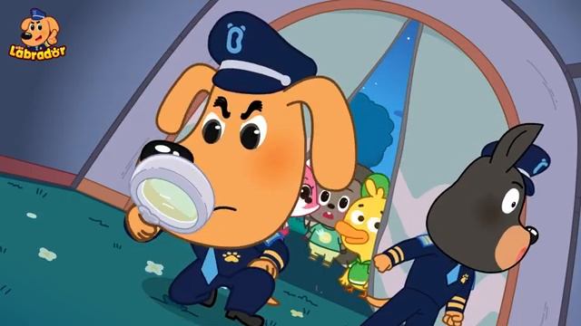 Mosquitos, Go Away  Safety Cartoon  Cartoon For Kids Sheriff Labrador