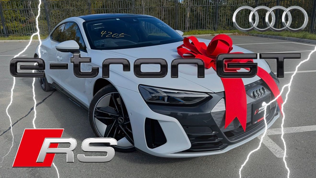 Электрокар, который едет как суперкар — AUDI RS E-TRON GT из Японии