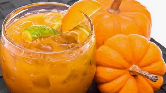 Тыквенный сок с апельсином.