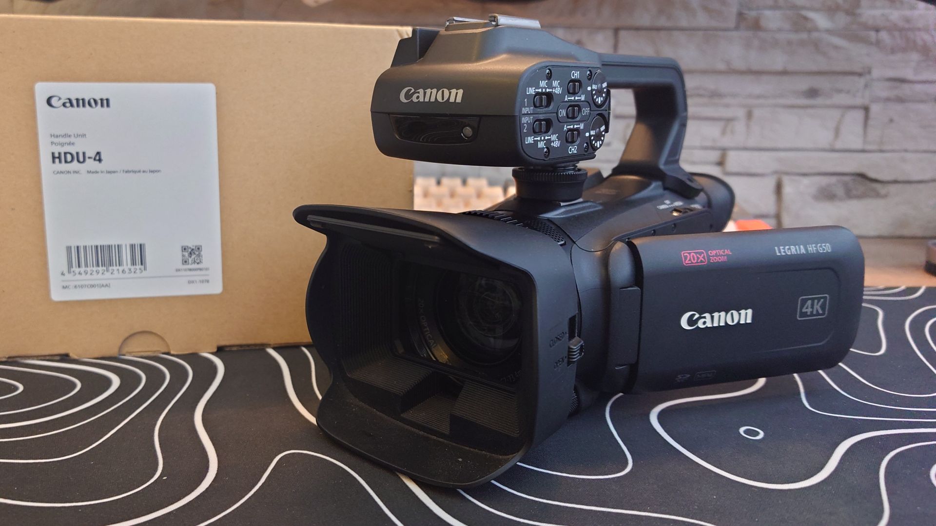 Canon HF G50 + HDU -4