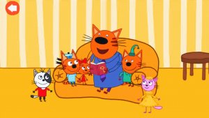 Три кота - Папина Командировка. Три Кота Веселые Домашние Приключения. Три Кота Смотреть