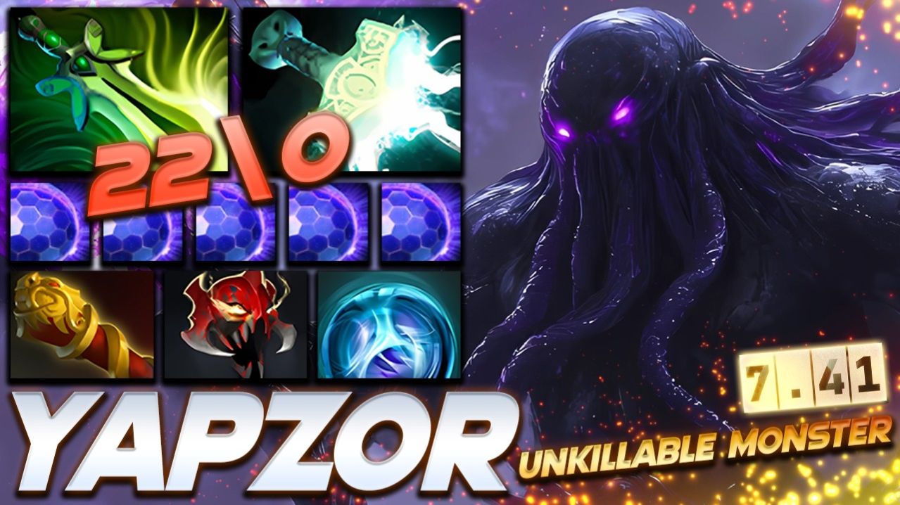 Yapzor Faceless Void Unkillable Monster — профессиональный геймплей в Dota 2 [Смотри и учись]