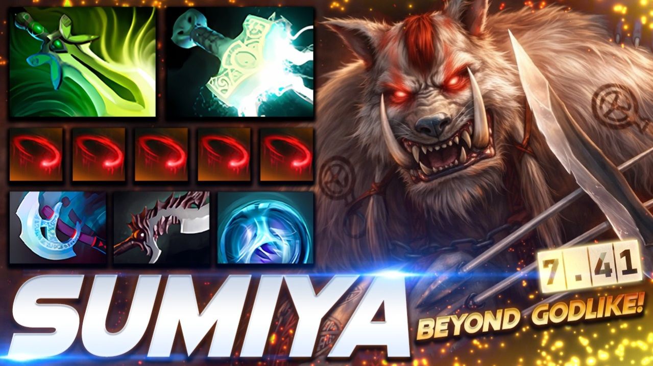 SumiYa Bloodseeker Beyond Godlike — профессиональный геймплей в Dota 2 [Смотри и учись]