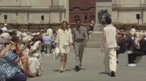 Показ мужской коллекции Zegna лето 2024